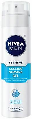 NIVEA FOR MEN Sensitive Cooling Shaving Gel 7 oz