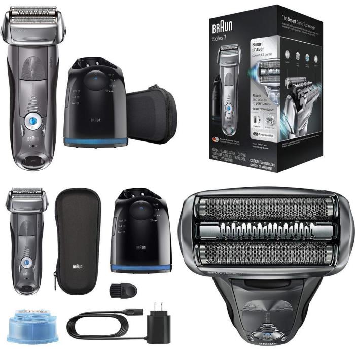 Braun Electric Shaver, Series 7 790cc Men's Foil Shaver/Electric Razor, with...