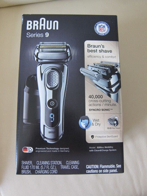 Braun - Series 9 Wet/Dry Electric Shaver  Chrome Brand New