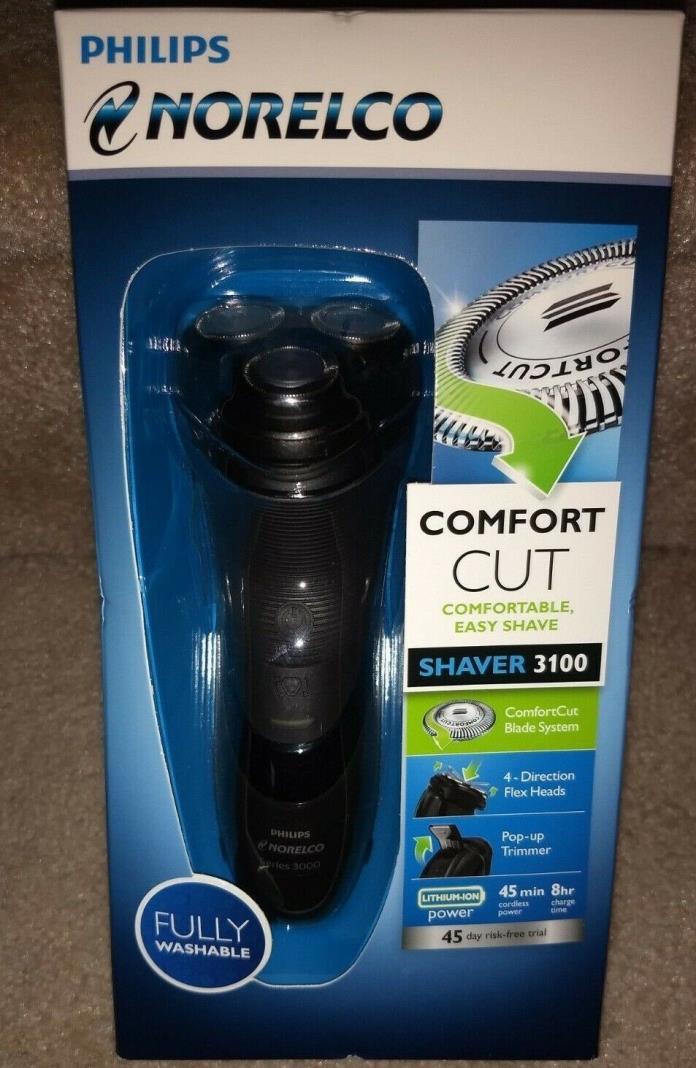 Philips Norelco Electric Shaver 3100 S3310/81 with comfort cut blade system