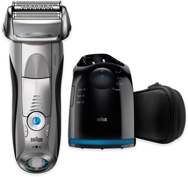 NEW Braun Series 7-7899CC Electric Shaver in Silver