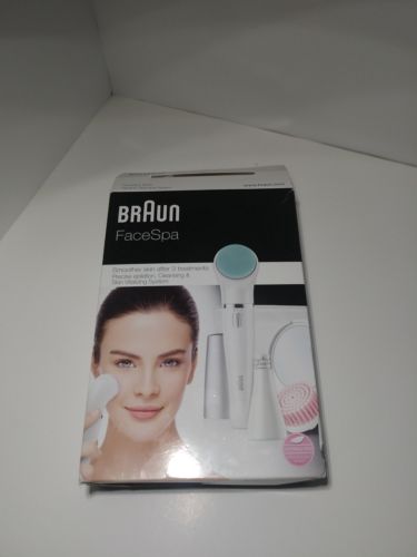 BRAUN Face cleansing exclusive hair removal device SE 853 V New