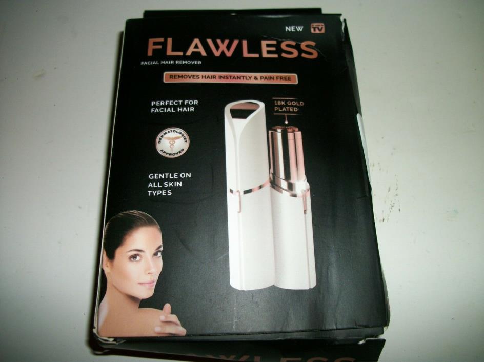 FLAWLESS Fine Hair Removal Face,Bikini,Anywhere.Shaver.Painless.LED.USA!!!