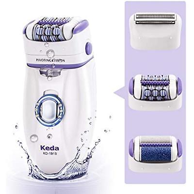 Women's Epilator, Flend 3 In 1 Electric Hair Removal Shaver, Rechargeable Lady