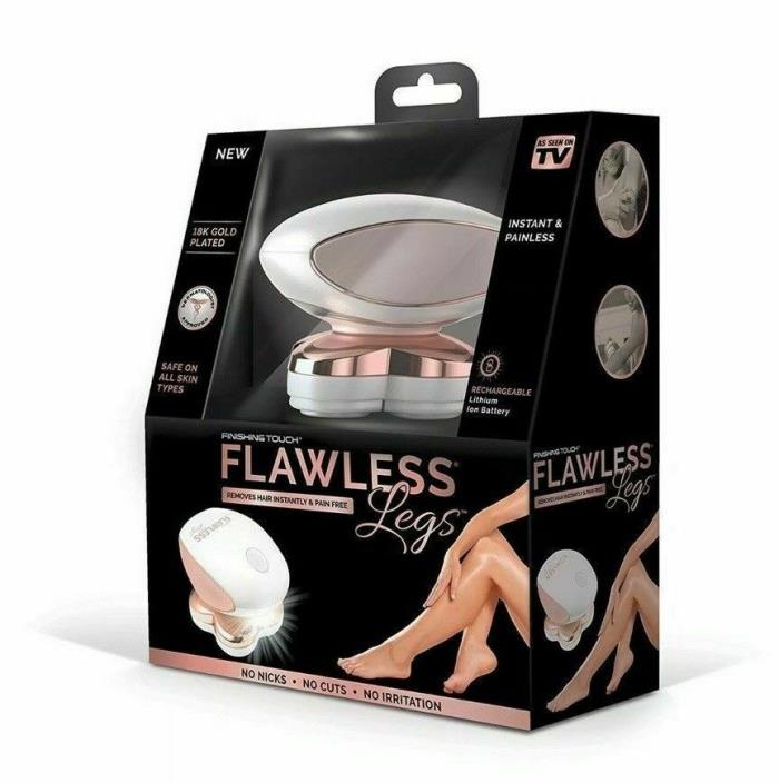 Finishing Touch Flawless Removes Hair Painlessly - All Skin Types Rechargeable!
