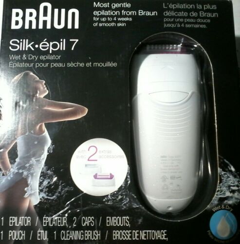Braun Silk Epil 7 7181 WD Women's Epilator Electric Hair Removal White/Pink