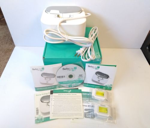 New Bella Lite by Silk'n Hair Removal Pulsed Light Laser System + 2 Extra Bulbs
