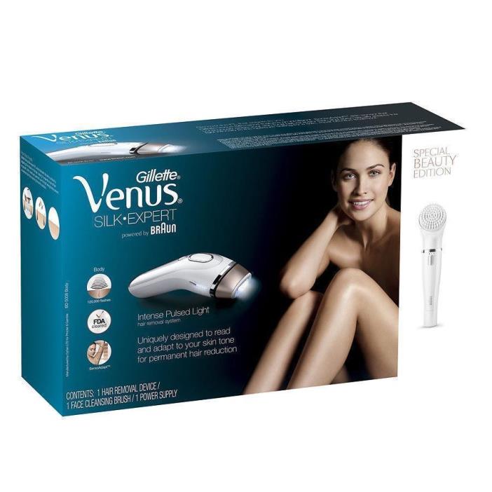 Brand New Gillette Venus Silk Expert IPLHair Removal System ~BD 5008