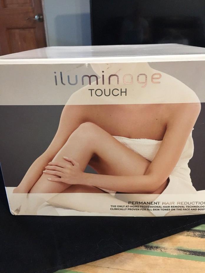iluminage Beauty Touch Elos at Home Hair Removal System FG70701. READ DESC.