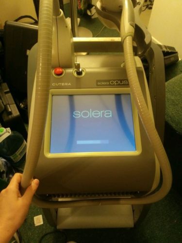 Ipl laser medical hair removal machine Cutera Solera Opus 2011 made in USA