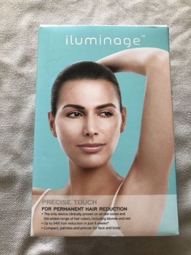 iluminage Precise Touch Permanent Hair Reduction Device with FDA-cleared IPL RF