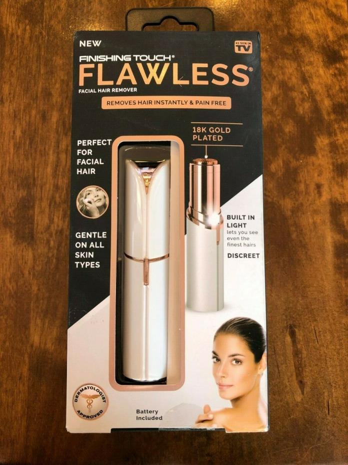 As Seen On TV Finishing Touch Flawless Facial Hair Remover - B3