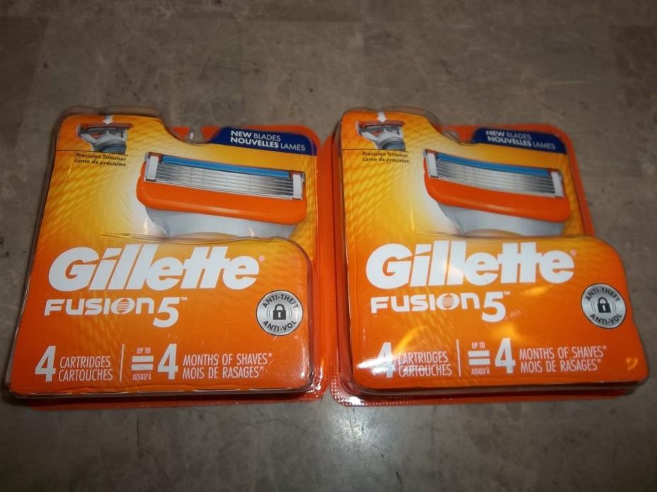 New Gillette Fusion 5 8 Replacement Cartridges