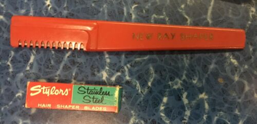 Vintage ‘New Ray Shaper’ Hair Shaper w/ Stainless Steel Blades