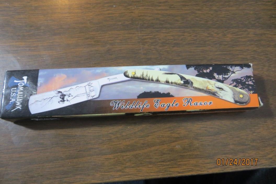 Tomahawk U.S.A.WILDLIFE EAGLE RAZOR XL1027 STAINLESS STEEL BLADE RAZORBLADE