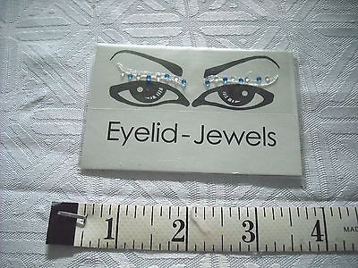 Bar-Lor Cosmetics - Eyelid Jewels - Blue & Silver (Lot of 5)