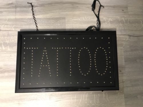 Tattoo Sign Led Clear Lights Animated Ships From Canada