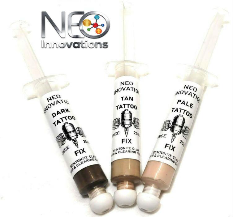 Neo Innovations Tattoo Fix Concealing & Fading Cream - All Colors
