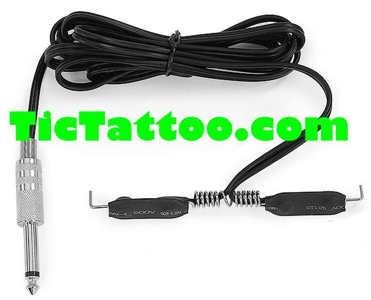 New 6 foot Black Tattoo Clip Cord Supplies 4 Tattoo Machine Power Supplies