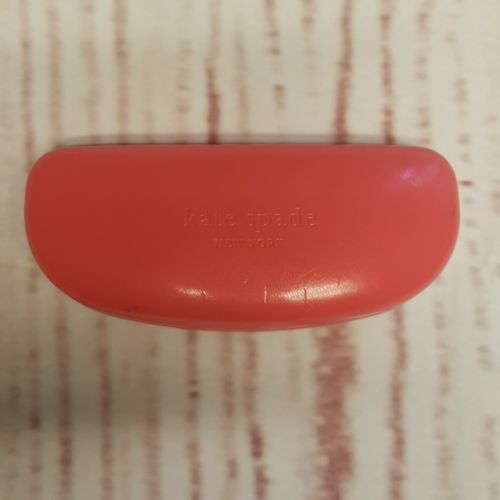 KATE SPADE Hard Eye Glasses Case Curved Box Protector Pink Box Only