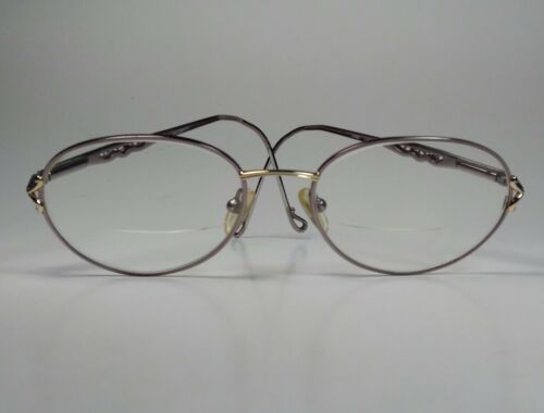 Joan Collins Celebrity J282 LAV Marine Eyeglasses Frame Women's Rx 53[]18 135mm