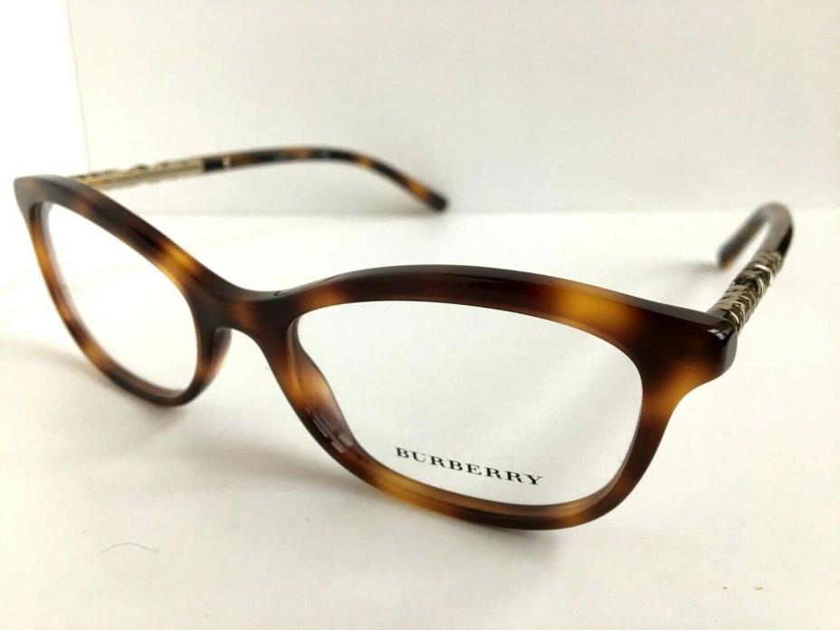 New BURBERRY B 3122 1633 52mm Tortoise Cats Eye Rx Women's Eyeglasses Frame