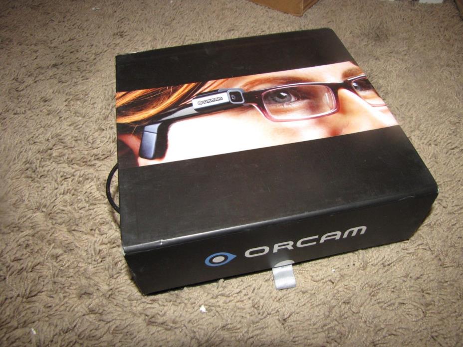 ORCAM MyEye and MyReader Version 8 OrCam 1.0 SYS000002 Camera + Glasses