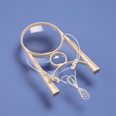 Donegan Optical EZY Mag Hands Free Magnifier Double Lens 633096000175