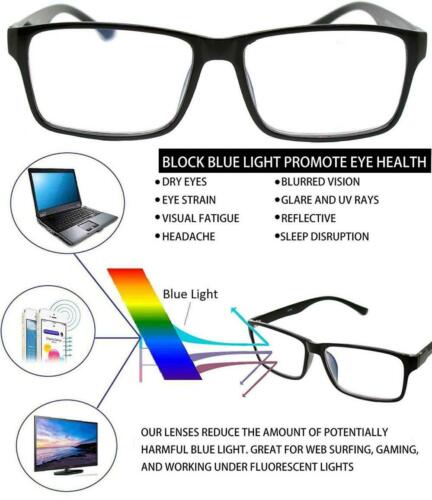 Anti Blue Light and Anti Block Glare Pro Computer Reading Glasses Unisex Readers