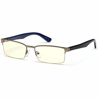 GAMMA RAY 007 Harmful Blue Light Eye Strain Protection Video Gaming Glasses With
