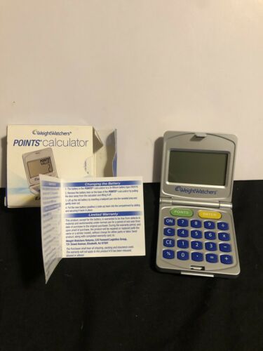 Weight Watchers Points Calculator 2005 Easy to Use Great Condition