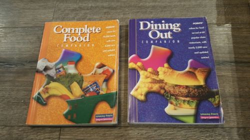 Weight Watchers 2002 Winning Points COMPLETE FOOD & DINING OUT COMPANION Books