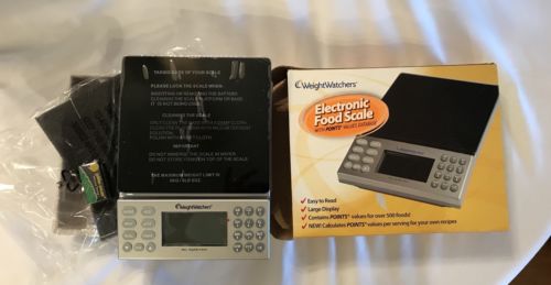 Weight Watchers Electronic Food Scale Points Values w/Database of 500+ foods
