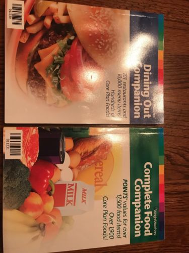 Weight Watchers Dining Out/Complete Food Companion Books 2004 TurnAround Program