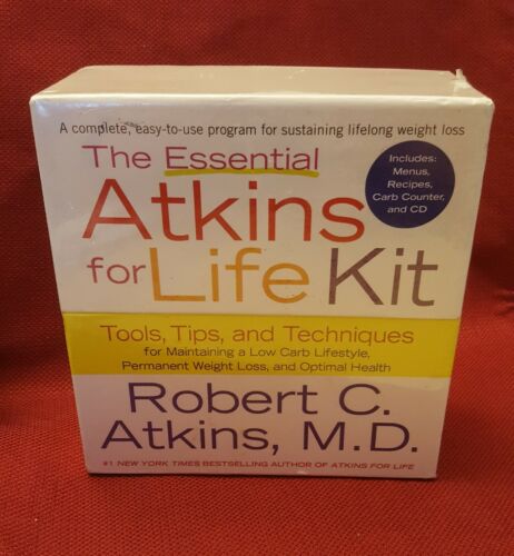 The Essential Atkins for Life Kit :Tools, Tips, and Techniques, New in Box