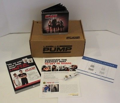 Les Mills Beachbody PUMP Workout DVD Set Full Set of 10 DVDs Excellent Condition