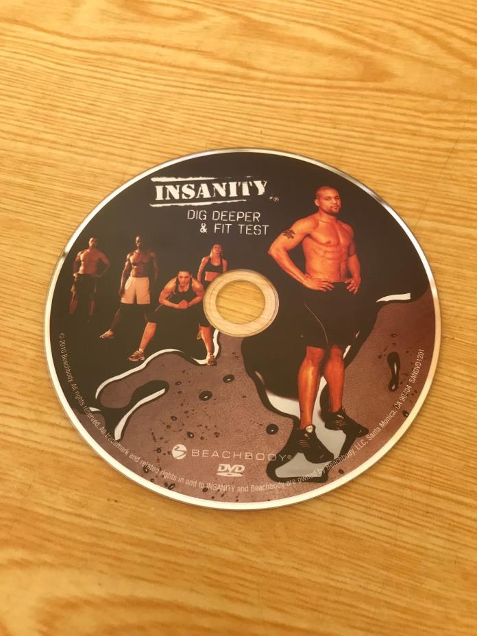 Insanity Dig Deeper & Fit Test Replacement Disc ONLY