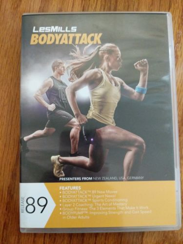 BodyAttack 89 DVD, CD, Notes Body Attack