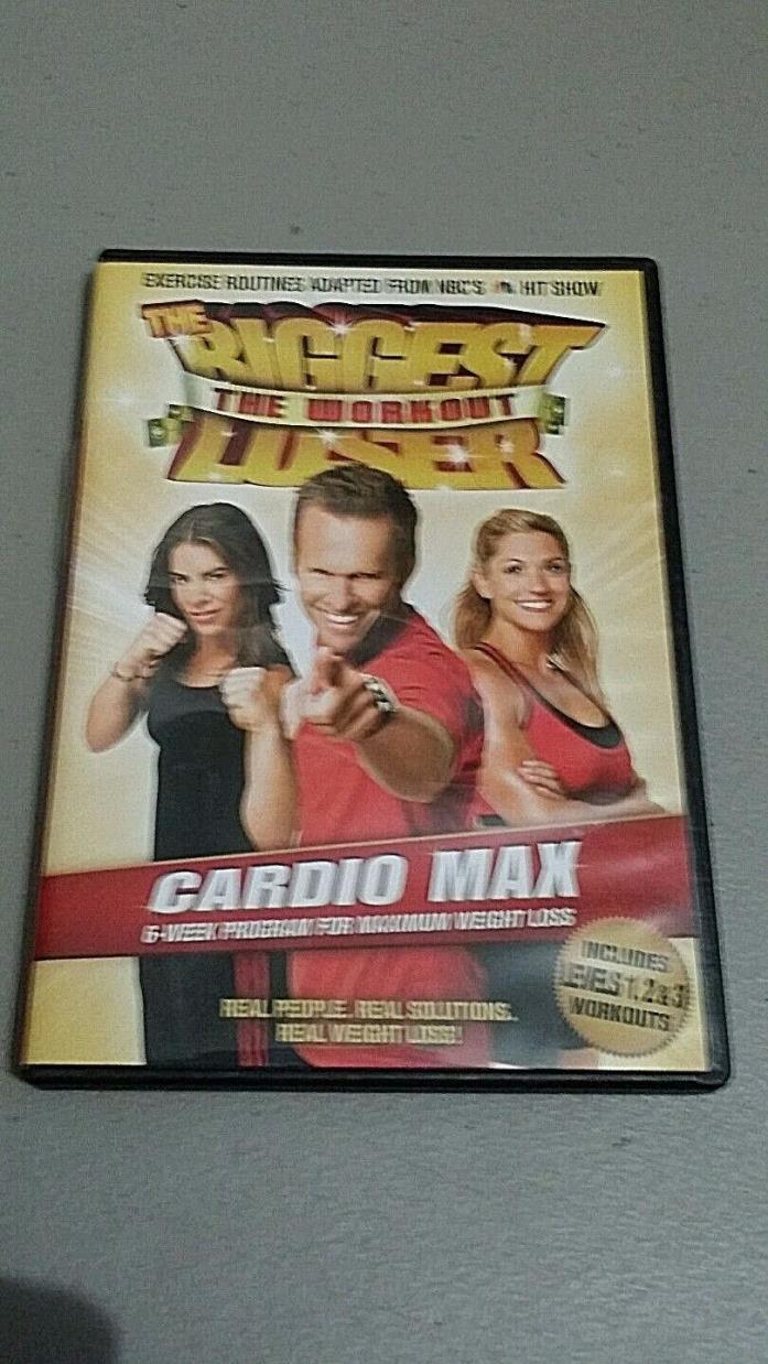 Biggest Loser Cardio Max DVD 6 week exercise program weight loss fitness health