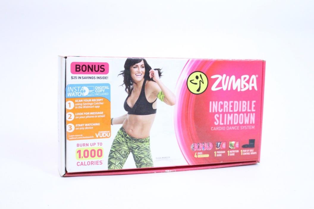 Zumba Fitness Incredible Slimdown DVD System