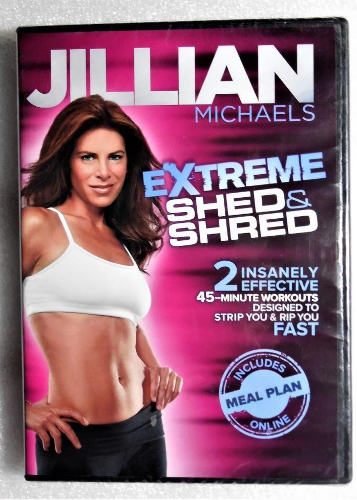Brand New Jillian Michaels Extreme Shed & Shred 2011