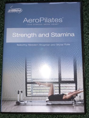 AeroPilates Strength and Stamina Workout DVD 05-9133D CARDIO-BUILD-TONE-BURN FAT