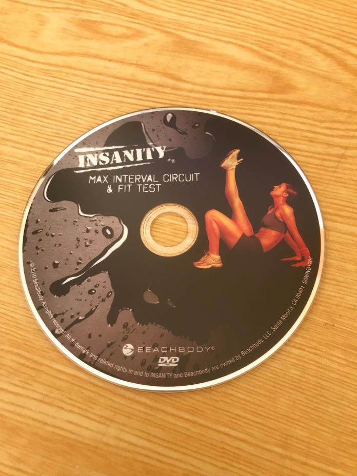 Insanity Max Interval Circuit & Fit Test Replacement Disc ONLY