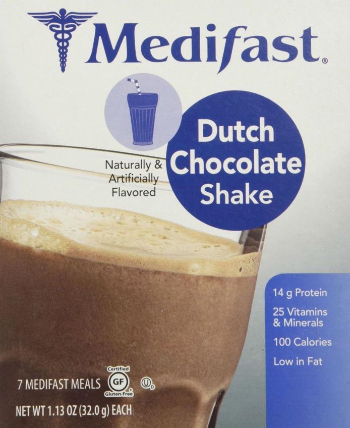 New Medifast Dutch Chocolate Shake (5 Box = 35 Meals)