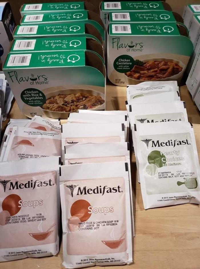 Medifast Meals ~ Lot of 110 Total