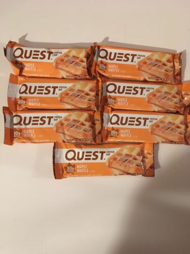 Quest Bars Lot Of 7 Maple Waffle