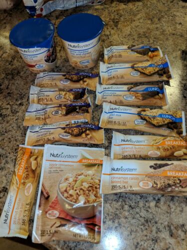 DISCOUNTED!! Nutrisystem Lot of 16 Breakfast, Lunch and Snacks