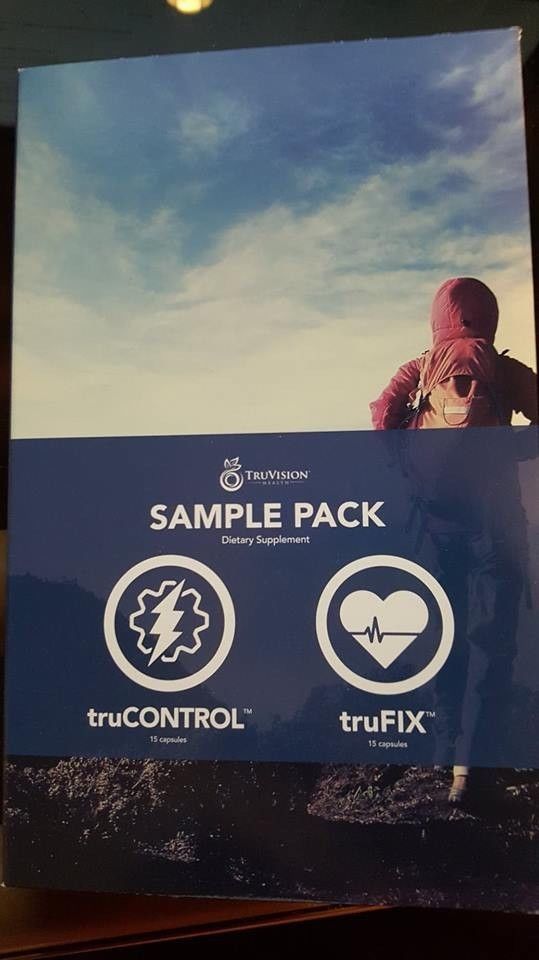 TRUVISION TruFix & TruControl 7.5 day (1 WEEK) Supply Weight Loss Supplement