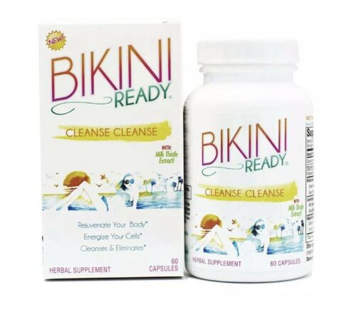 Bikini Ready Cleanse Diuretic Herbal Supplement 60 Capsules Exp 01/19