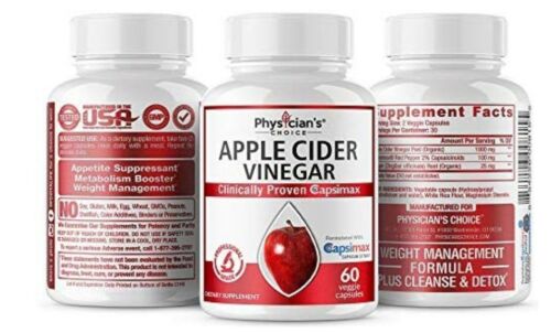 Organic Diet Kits & Systems Apple Cider Vinegar Capsules Award Winning Capsimax